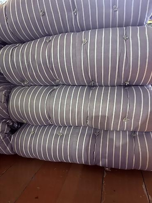 Тошок Новый, Ватный матрас, цвет - Серый, Самовывоз, Платная доставка Бишкек - изображение 16