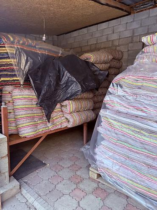 Тошок Новый, Ватный матрас, цвет - Серый, Самовывоз, Платная доставка Бишкек - изображение 48