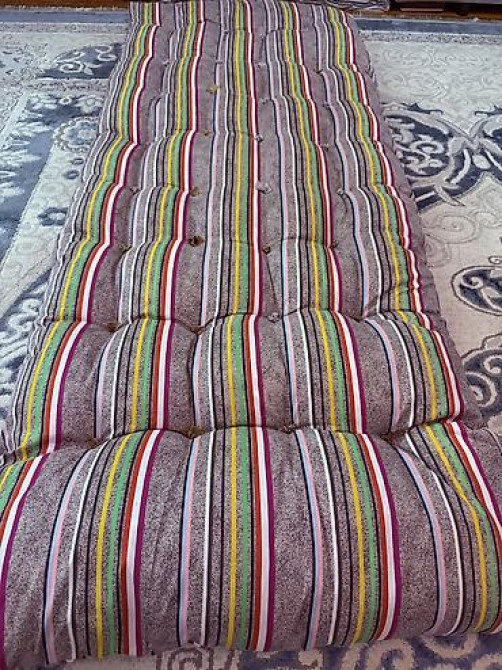 Тошок Новый, Ватный матрас, цвет - Серый, Самовывоз, Платная доставка Бишкек - изображение 41