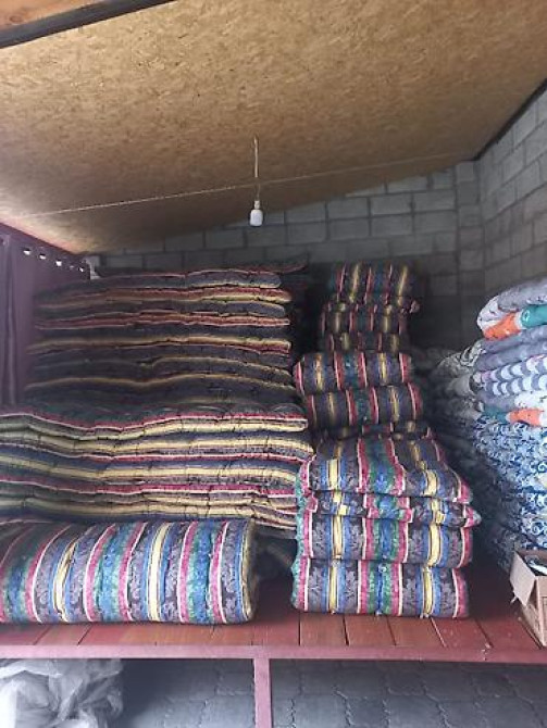 Тошок Новый, Ватный матрас, цвет - Серый, Самовывоз, Платная доставка Бишкек - изображение 38