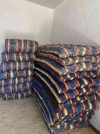 Тошок Новый, Ватный матрас, Самовывоз, Платная доставка Бишкек