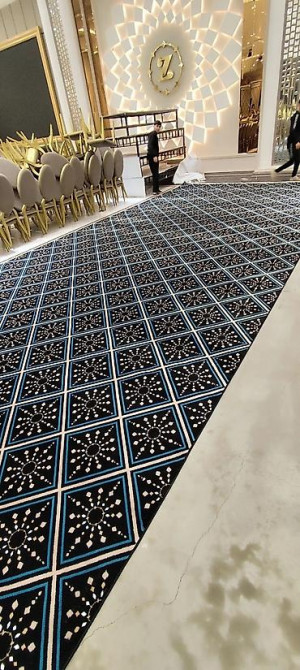 Для детских помещений, На метраж, Новый, В розницу, Войлочный, С рисунком, цвет - Серый, Узбекистанская, Гарантия, Бесплатный выезд Бишкек - изображение 6