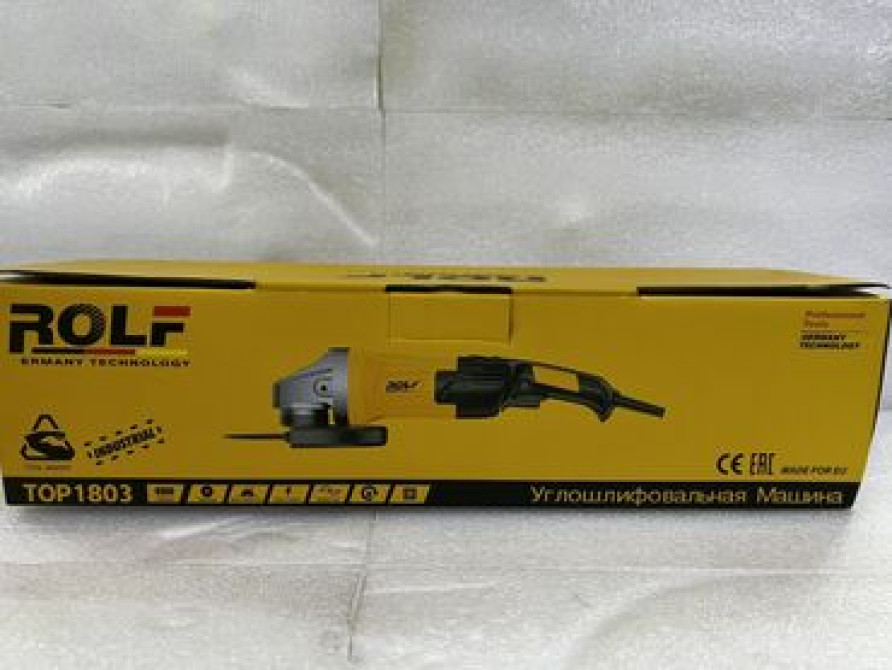 Сетевая болгарка, Rolf, Новый, Самовывоз, Бесплатная доставка, Платная доставка Бишкек - изображение 1