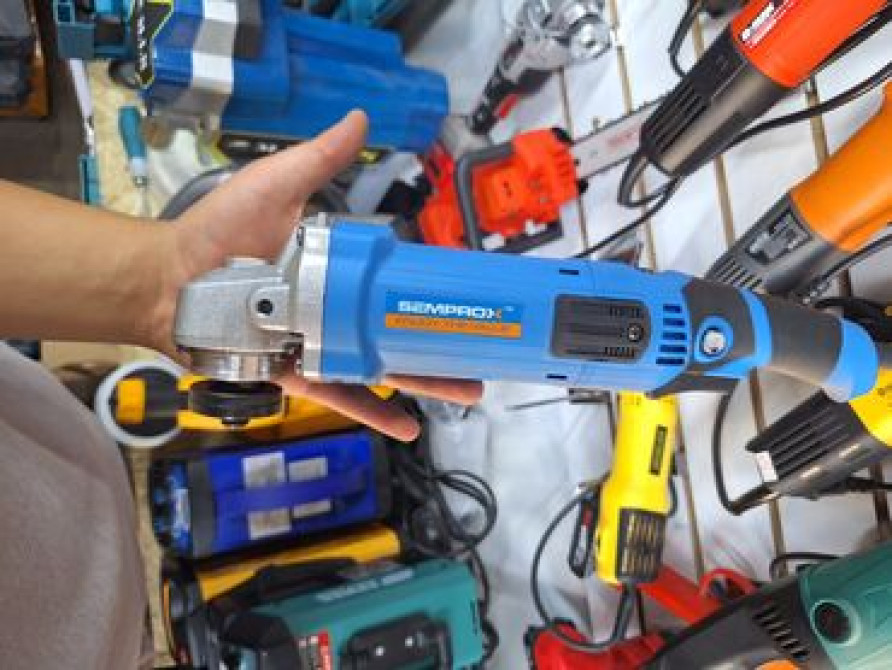 Угловая шлифовальная машина Semprox синего цвета, оснащенная Бишкек - изображение 2