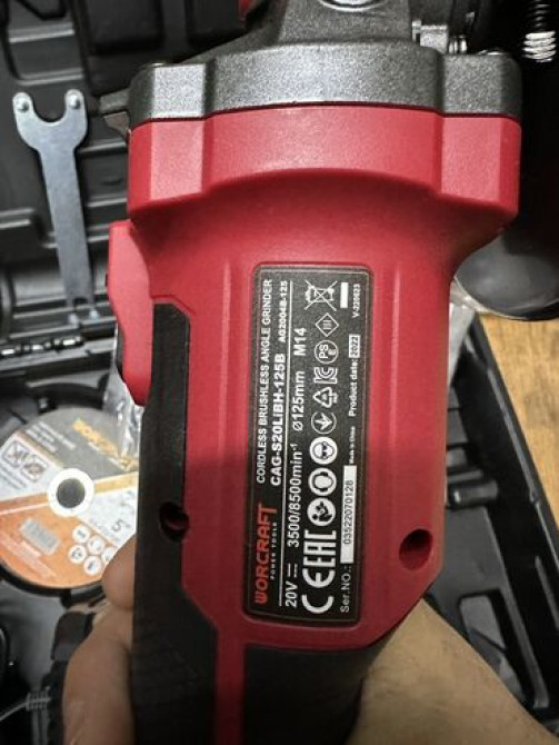 Болгарка WORCRAFT Аккумуляторный Оригинал Бишкек - изображение 2