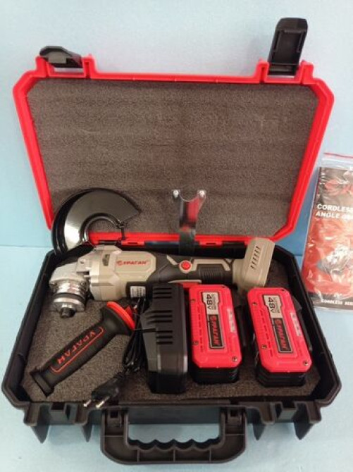 Аккумуляторная болгарка, Ураган, Новый, Бесплатная доставка, Платная доставка, Самовывоз Бишкек - изображение 3