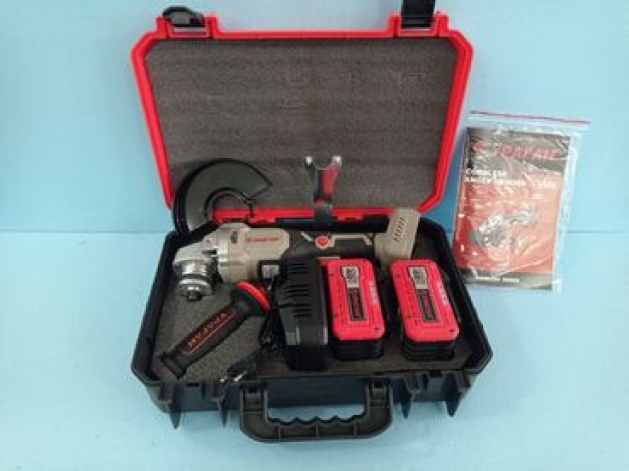 Аккумуляторная болгарка, Ураган, Новый, Бесплатная доставка, Платная доставка, Самовывоз Бишкек - изображение 2