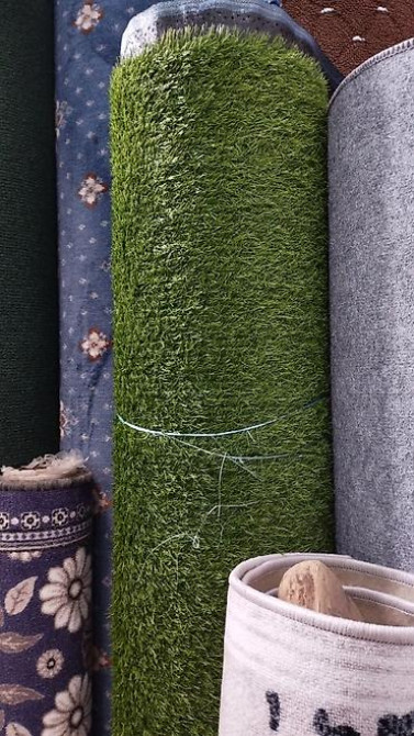 Ковровая дорожка Новый, 100 см * 1 пог. м, Синтетика, Геометрия Бишкек - изображение 22