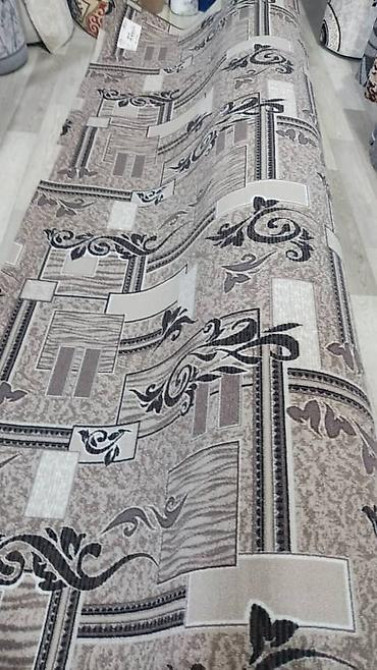 Ковровая дорожка Новый, 100 см * 1 пог. м, Синтетика, Геометрия Бишкек - изображение 35