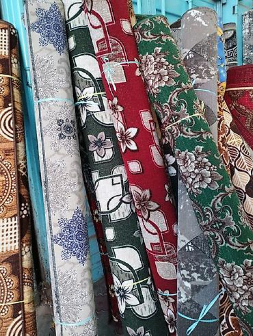 Ковровая дорожка Новый, 100 см * 1 пог. м, Синтетика, Геометрия Бишкек - изображение 34