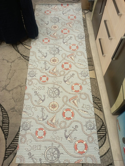 Коврик для ванной/душа, Новый, цвет - Голубой Бишкек - изображение 1