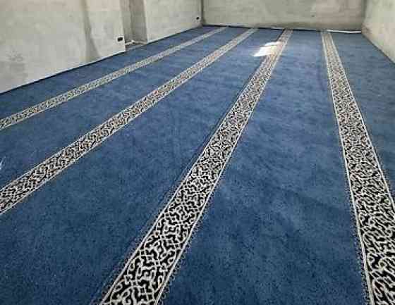 Жайнамаз, Новый, Ковролин для мечети, цвет - Красный, Зеленый, Бежевый Bishkek