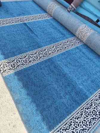 Жайнамаз, Новый, Ковролин для мечети, цвет - Красный, Зеленый, Бежевый Bishkek