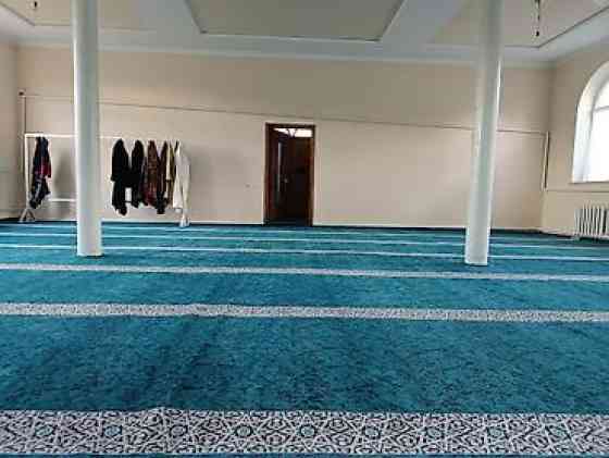 Жайнамаз, Новый, Ковролин для мечети, цвет - Красный, Зеленый, Бежевый Bishkek