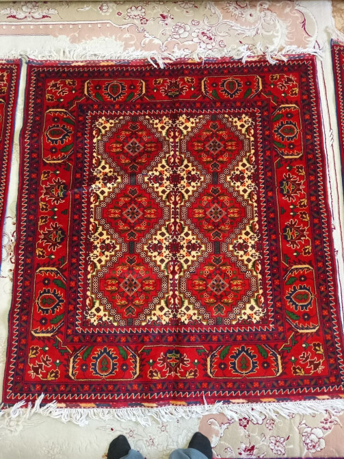 Ковер Новый, 150 * 100, Шерсть, Афганистан Бишкек - изображение 1