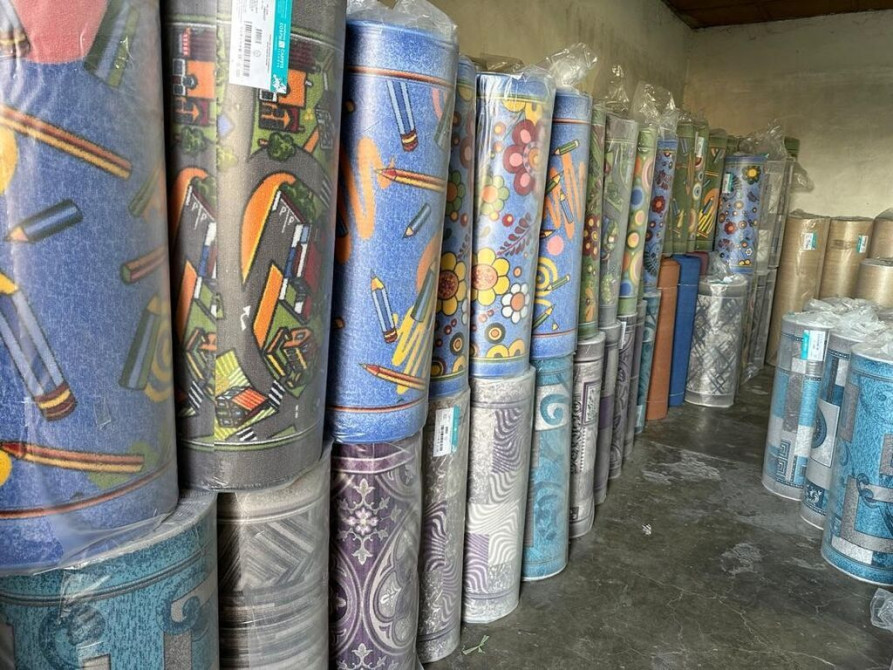 Другое назначение, На метраж, Новый, В розницу, Другая основа, С рисунком, Гарантия Бишкек - изображение 1