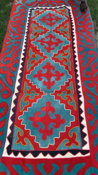 Ковер Новый, Антиквариат, Войлок, Сделано в Кыргызстане, Безналичная/наличная оплата Бишкек - изображение 1