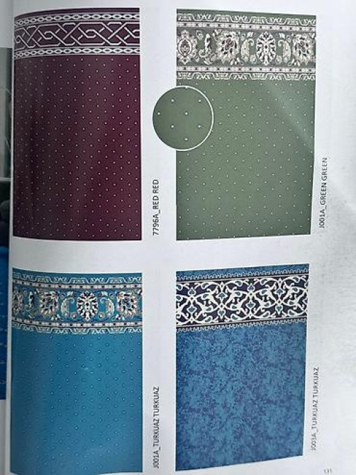 Жайнамаз, Новый, Ковролин для мечети, цвет - Зеленый, Золотой, Красный Бишкек - изображение 38