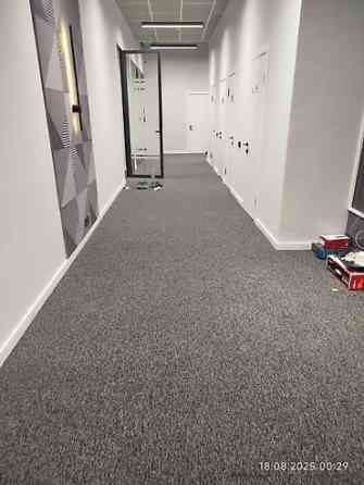 Для детских помещений, На метраж, Новый, В розницу, Войлочный, С рисунком, цвет - Пудровый, Узбекистанская, Гарантия, Бесплатный выезд Бишкек