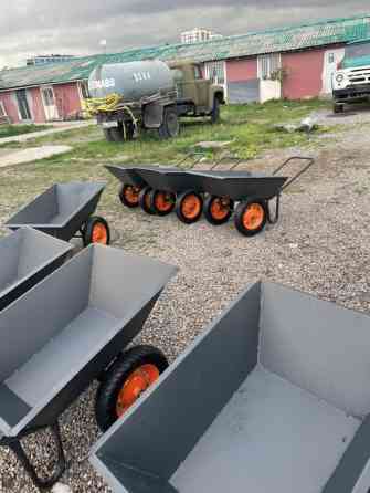 Садово-строительная тачка и тележка, Стальная, Одноколесная Бишкек