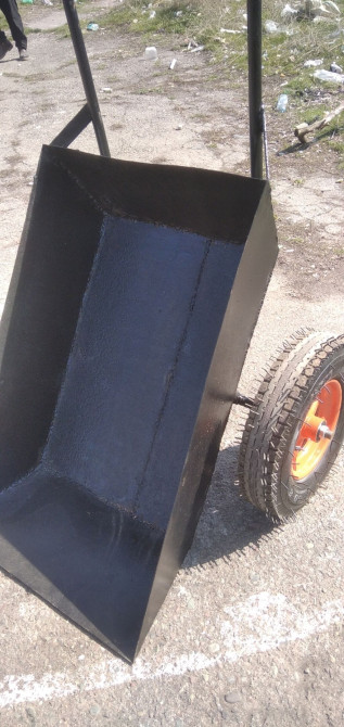 Садово-строительная тачка и тележка, Стальная, Двухколесная Bishkek - photo 1