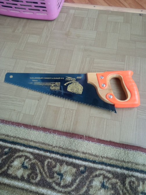 Ножовка по дереву «Ракета» с закаленным универсальным зубом. - Длина Bishkek - photo 1
