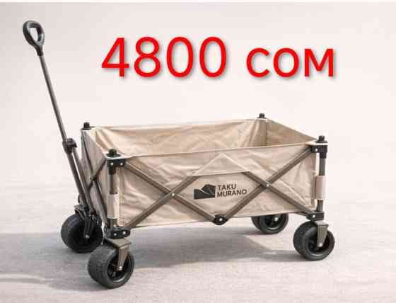 Садово-строительная тачка и тележка, Четырехколесная, Новый, В розницу Bishkek