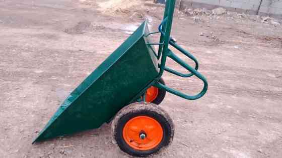 Садово-строительная тачка и тележка, Стальная, Двухколесная Bishkek