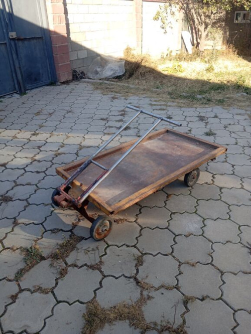 Садово-строительная тачка и тележка, Четырехколесная, В розницу Bishkek - photo 1