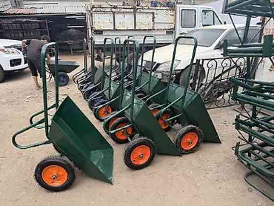 Садово-строительная тачка и тележка, Стальная, Двухколесная, Новый, В розницу Бишкек