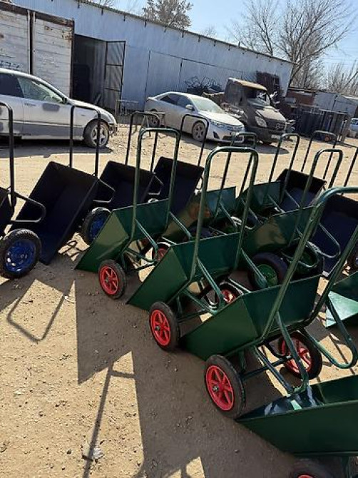 Садово-строительная тачка и тележка, Стальная, Двухколесная, Новый, В розницу Бишкек - сүрөт 32