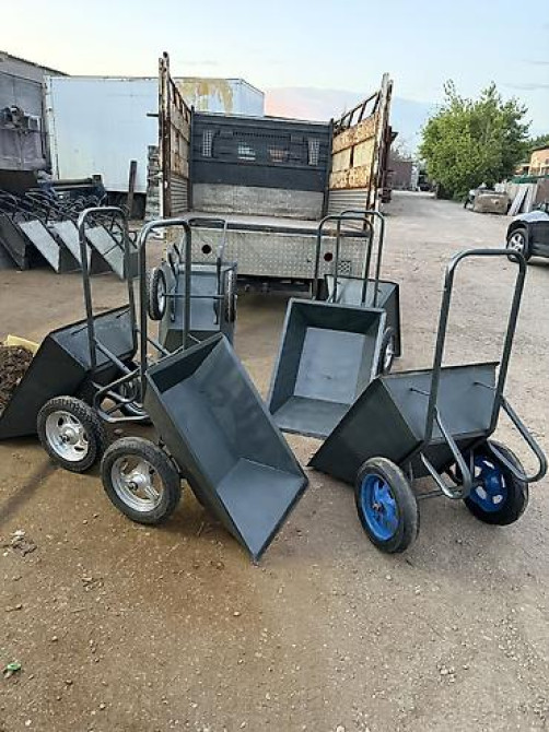 Садово-строительная тачка и тележка, Стальная, Двухколесная, Новый, В розницу Бишкек - сүрөт 4