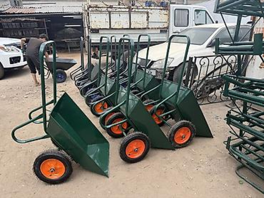 Садово-строительная тачка и тележка, Стальная, Двухколесная, Новый, В розницу Бишкек - сүрөт 26