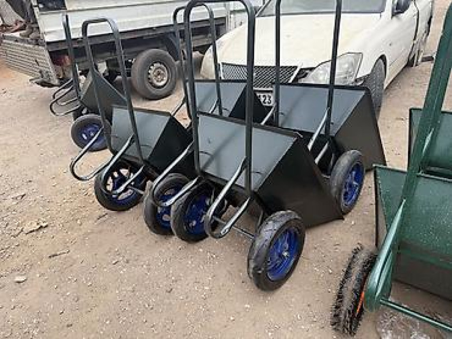 Садово-строительная тачка и тележка, Стальная, Двухколесная, Новый, В розницу Бишкек - сүрөт 15