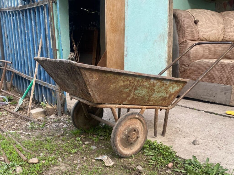 Садово-строительная тачка и тележка, Стальная, Двухколесная Бишкек - сүрөт 1