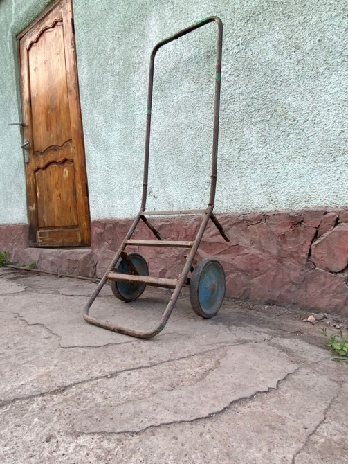 Садово-строительная тачка и тележка, Стальная, Двухколесная Бишкек - сүрөт 1