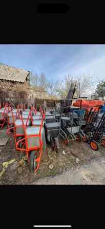 Садово-строительная тачка и тележка, Стальная, Одноколесная Бишкек