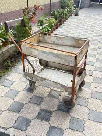 Садово-строительная тачка и тележка, Стальная, Четырехколесная Бишкек