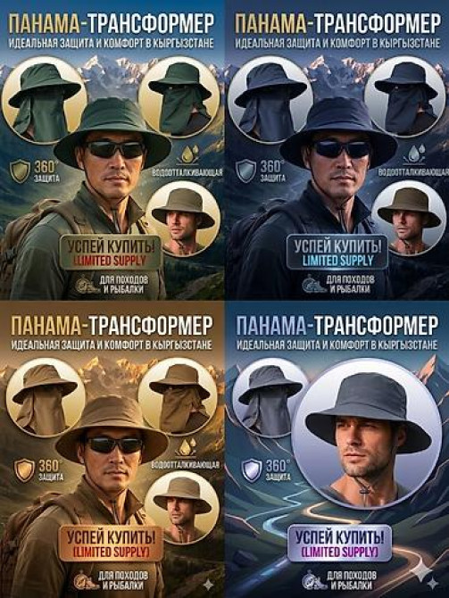 Головные уборы, Новый, цвет - Зеленый, Самовывоз, Платная доставка Бишкек - сүрөт 31