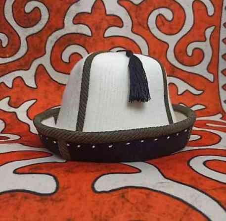 Традиционный кыргызский калпак - Мужской головной убор национального Бишкек