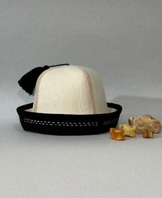 Традиционный кыргызский калпак - Мужской головной убор национального Бишкек - сүрөт 24