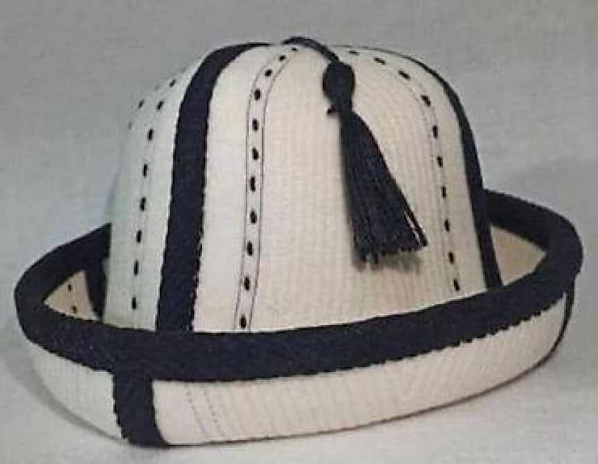 Традиционный кыргызский калпак - Мужской головной убор национального Бишкек - сүрөт 33