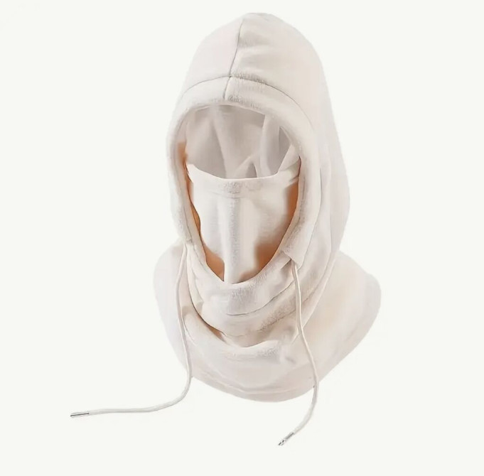 - 3‑в‑1: капюшон, закрывающая лицо маска и широкий шарф‑ворот Бишкек - сүрөт 1