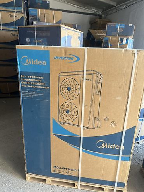 Колонный кондиционер, Новый, Midea, Инверторный Бишкек - изображение 17