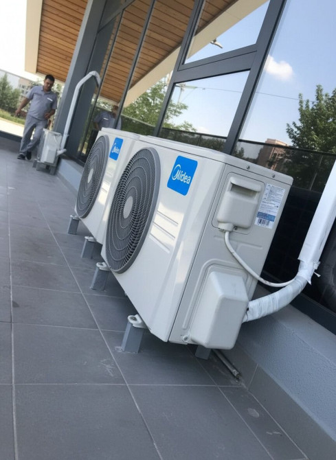 Сплит-система, Midea, Новый, Классический Бишкек - изображение 1