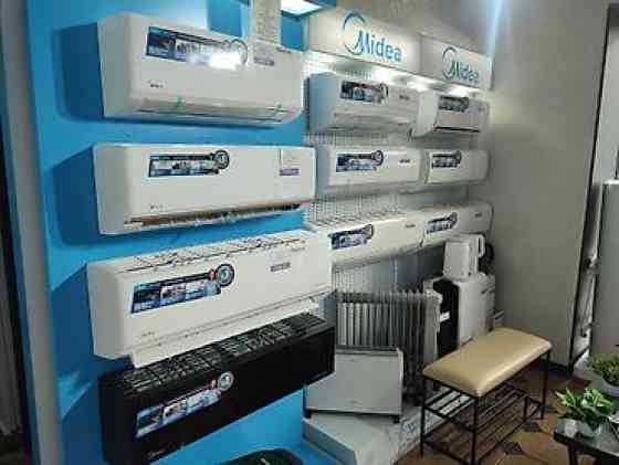 Сплит-система, Midea, Новый, 50-70 м², Классический Бишкек