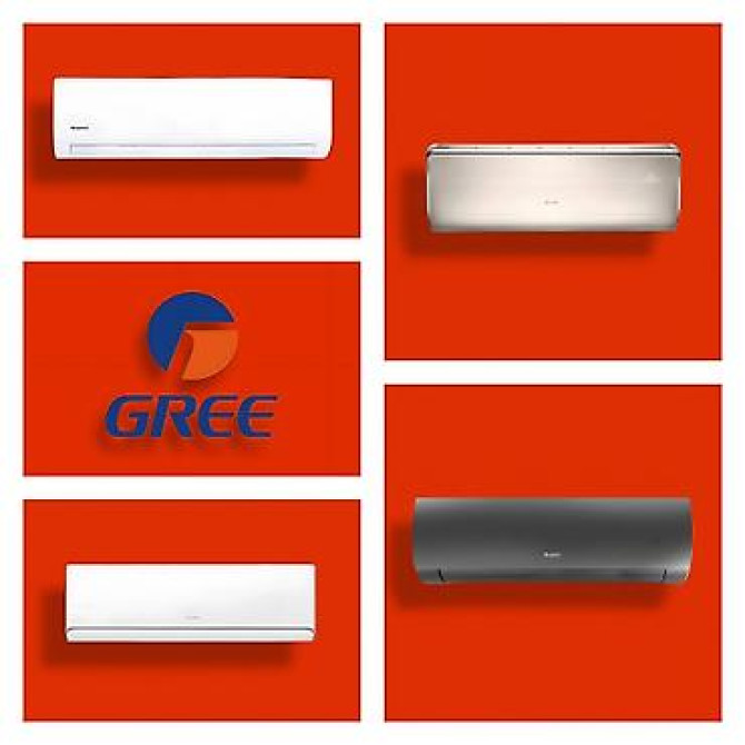 Сплит-система, Gree, Новый, 30-35 м², Инверторный Бишкек - изображение 21