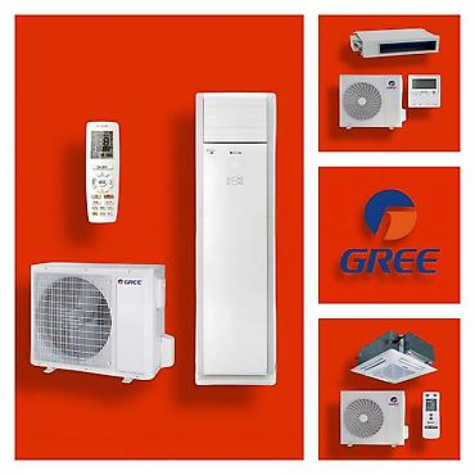 Сплит-система, Gree, Новый, 30-35 м², Инверторный Бишкек - изображение 22