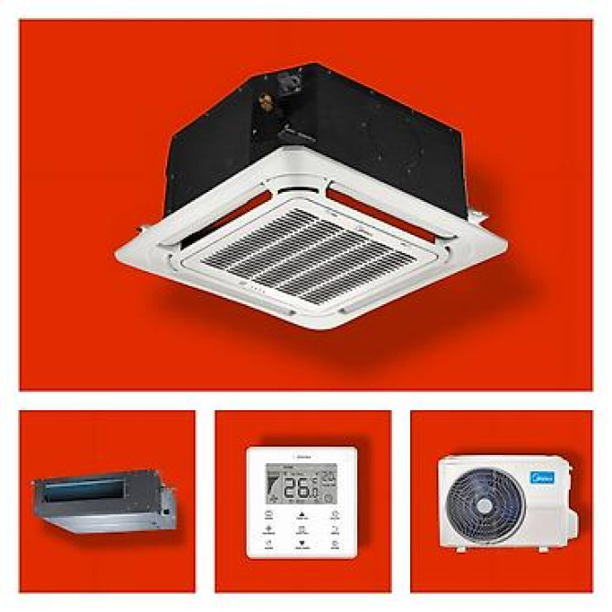 Сплит-система, Midea, Новый, 30-35 м², Инверторный Бишкек - изображение 12