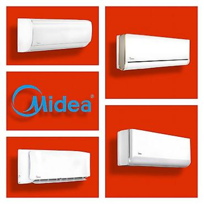 Сплит-система, Midea, Новый, 30-35 м², Инверторный Бишкек - изображение 10